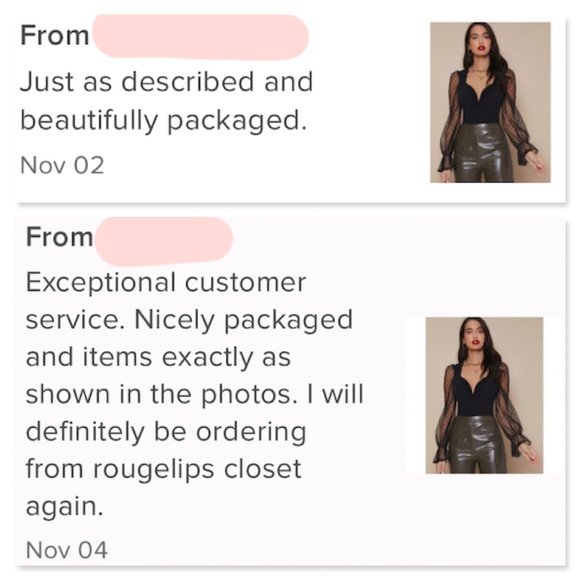 Deep V Sheer Sleeves Black Top - Picture 9 of 12